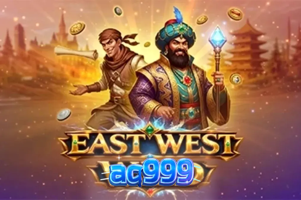 East West Wild স্লট গেমের মোবাইল ইন্টারফেসের দৃশ্য